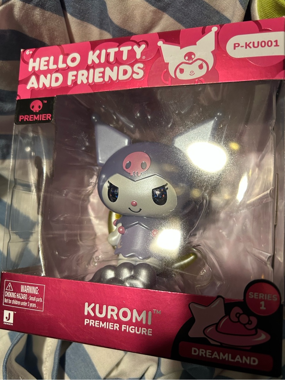 Sanrio Kuromi Purple and Pink Vinyl Figure
